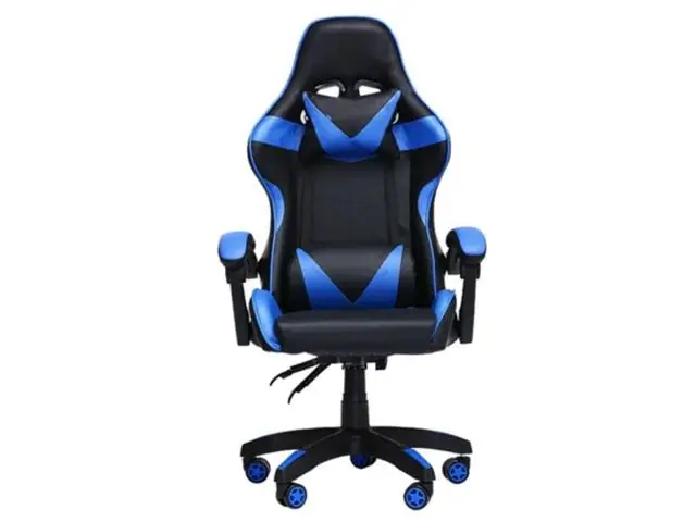 Silla Gamer Profesional Oficina Azul
