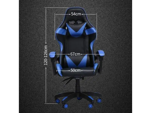 Silla Gamer Profesional Oficina Azul