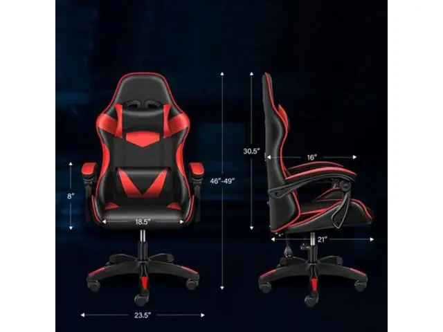 Silla Gamer Profesional Oficina Roja