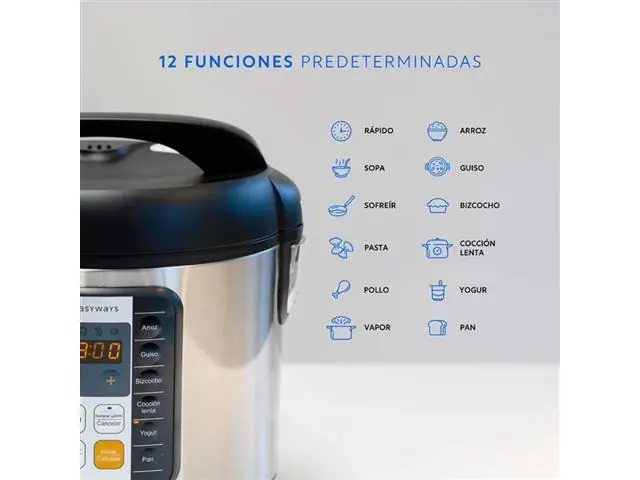 Olla Multifuncional MultiCooker Pro 5.5 L EasyWays