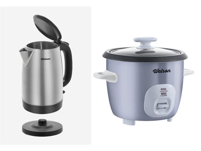 Hervidor Eléctrico Watson 1.7 L + Olla Arrocera Watson 4.5 L