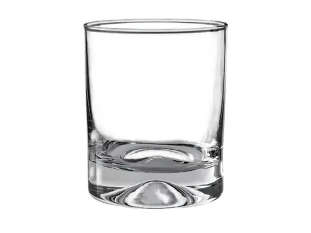 Set 6 Vasos Whisky Manhattan Vidrio 340 ML