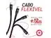 Cabo Lity C12P USB C - USB C Carregamento Rápido Até 60W E 3A 2M Preto - 2