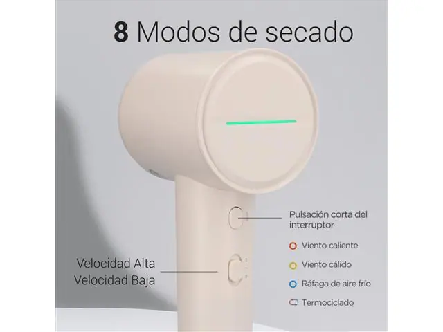 Secador De Pelo Profesional Osoji Antifrizz H8