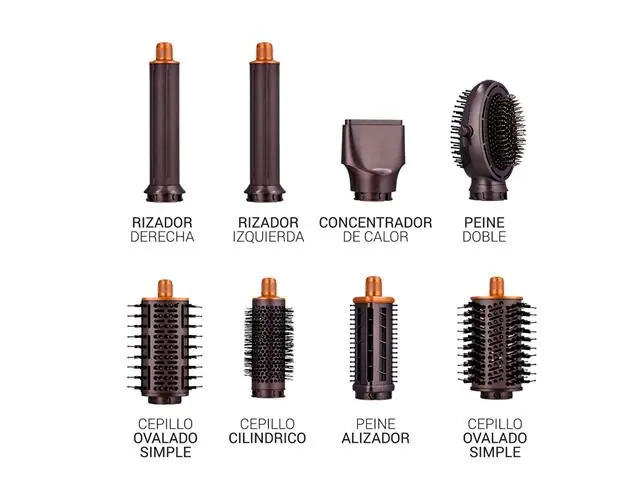Secador De Pelo MultiStyler Osoji 8 en 1 - M8 