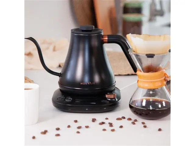 Hervidor Swan Negro 800ml Mouvair
