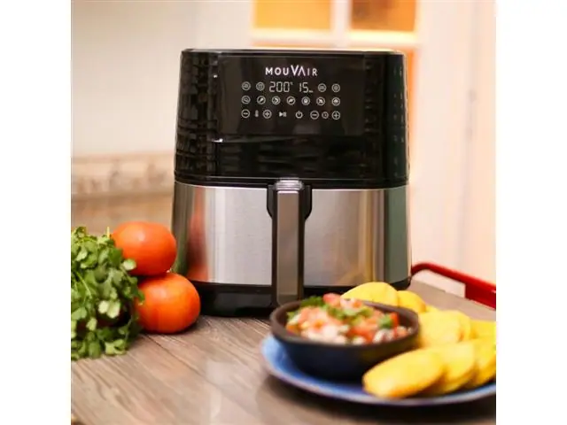 Freidora de aire 5,5 L Gourmet Mouvair
