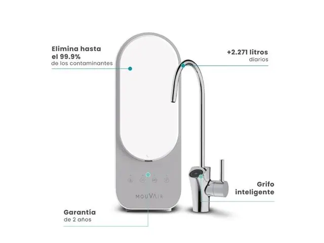 Purificador de agua Osmosis Inversa Mouvair