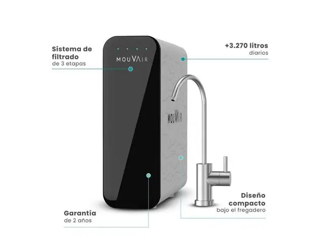 Purificador de agua ultrafiltración Mouvair