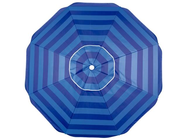 Guarda Sol 2,40 Metros Alumínio MOR Azul - 1