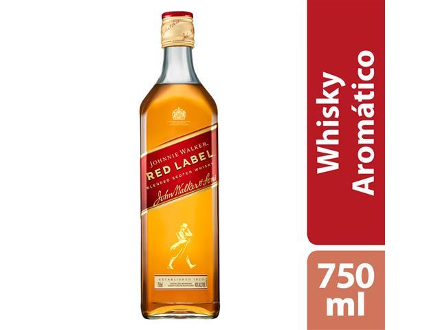Whisky Escocês Blended Johnnie Walker Red Labe...