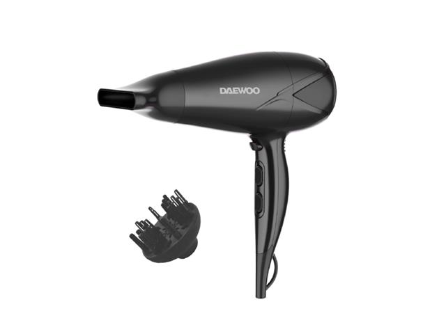 Secador de Pelo Daewoo DHD-7007 Con Difusor y Boquilla Concentradora