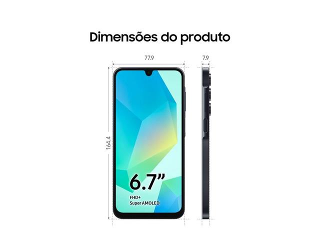 Smartphone Samsung Galaxy A16 4G 128GB 4GB RAM Tela 6.7 Preto - 2