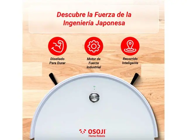 OSOJI Robot Aspiradora Dojo Duo