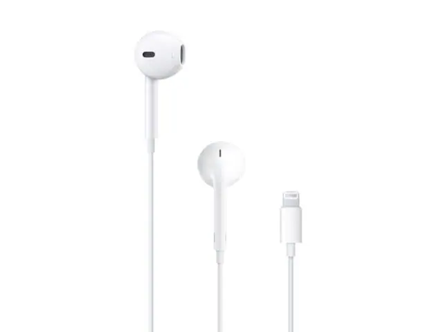 Audífonos Apple EarPods con conector Lightning