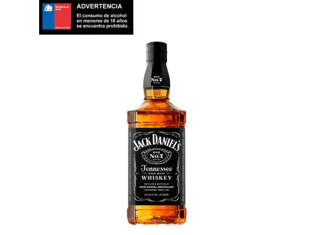 Whiskey Jack Daniels Old N7 750cc 40º alc.