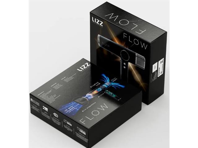 Secador Lizz Flow Supersônico 1600W 120.000 RPM Preto 110V - 2