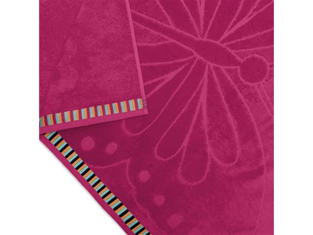 Toalha Buettner Borboleta Praia 81x150 rosa peônia - 2