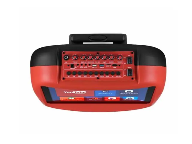 Sistema de Audio Karaoke y Pantalla Táctil (touch) de 15” (38,1 cm)