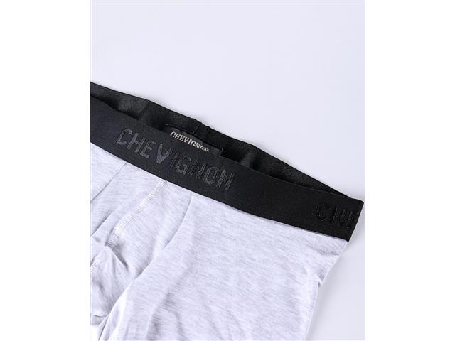 L-BOXER COMFORT COTTON GRIS