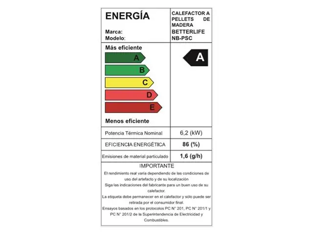 Estufa Pellet 6,2 KW Wi-Fi Betterlife NB-PSC