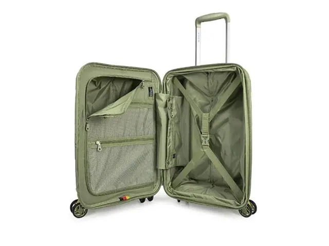 Maleta De Cabina Bg Berlin Zip² 35Lts Verde