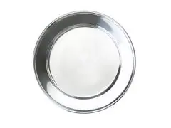 Plato de acero antideslizante base de silicón para mascotas grande
