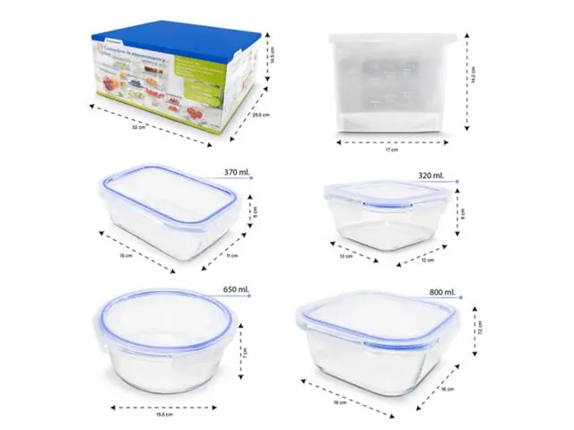 Recipientes hermeticos de vidrio con tapa 12 pz