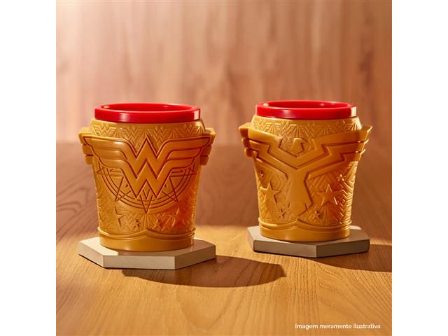 Ovo de Páscoa Brasil Cacau com Copo Mulher Maravilha 180G - 1