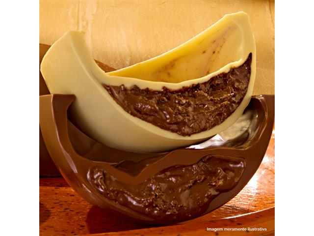 Ovo de Páscoa Brasil Cacau Recheado Ovomaltine 370G - 1