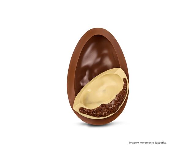 Ovo de Páscoa Brasil Cacau Recheado Ovomaltine 370G - 2