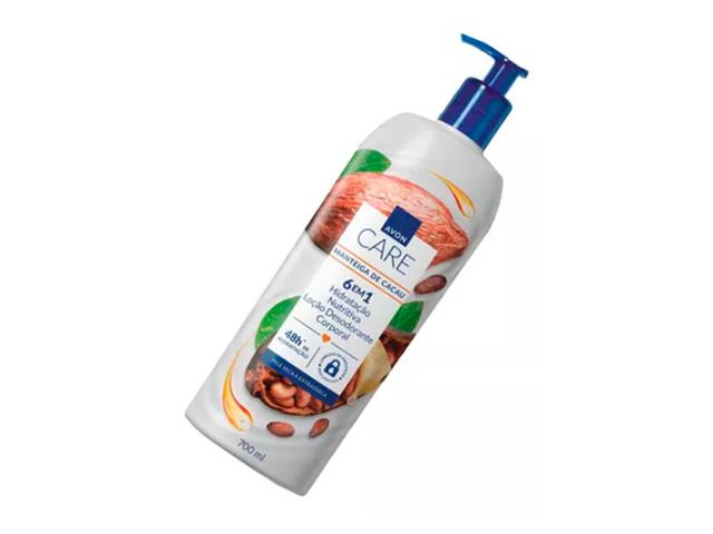 Loção Desodorante Corporal Manteiga de Cacau Avon Care 700ml - 1