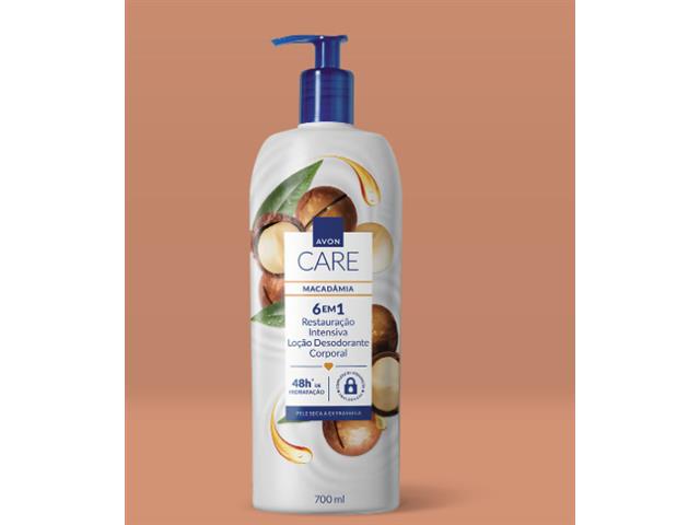 Loção Desodorante Corporal Macadâmia Avon Care 700ml - 1