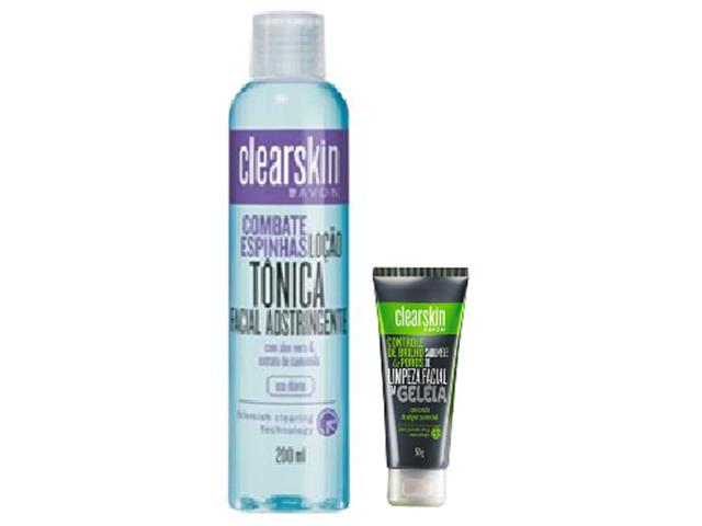 Kit Avon Clearskin Loção + Sabonete
