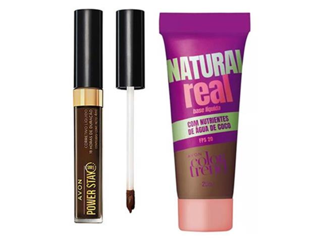 Kit Avon Corretivo 515 N + Base Líquida 510 N