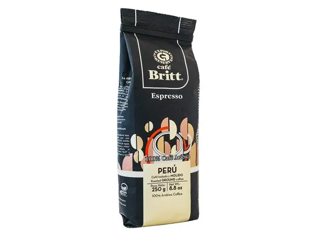 Cafe Espresso Molido Britt 250 Gr