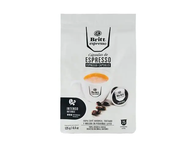 Britt Espresso Intenso 25 Capsulas Nespresso