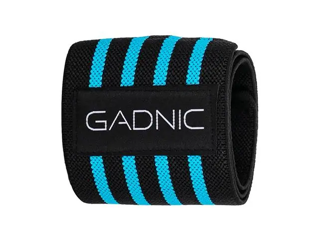 Par de Munhequeiras Elásticas  para Musculação Gadnic - 8