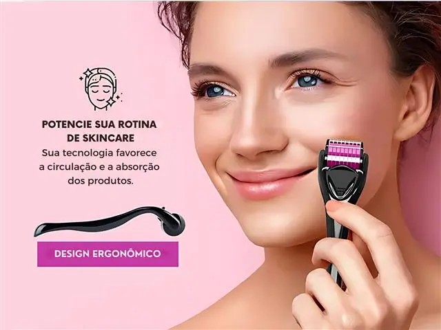 Dermaroller Smart Gadnic Microagulhamento Pele e Antienvelhecimento - 3