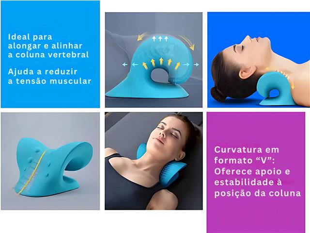Almofada Cervical Relaxante de Pescoço e Ombros Gadnic - 2