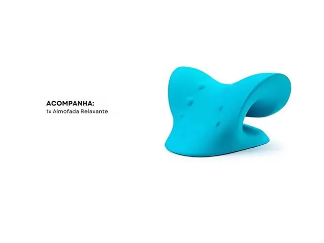 Almofada Cervical Relaxante de Pescoço e Ombros Gadnic - 5