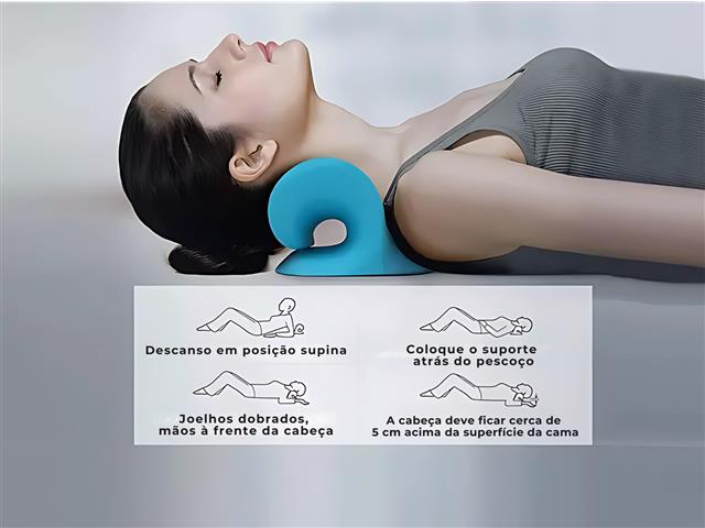 Almofada Cervical Relaxante de Pescoço e Ombros Gadnic - 3