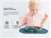 Kit 3 Alimentação Bebê Silicone Prato Gadnic Cor Cinza - 2