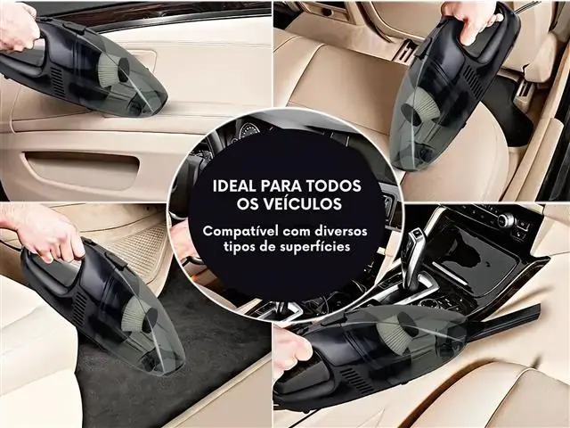 Aspirador de Pó Carro 12v Potente 80w Gadnic - 3