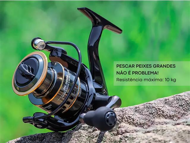 Carretel Molinete de Pesca Aluminio Gadnic - 2