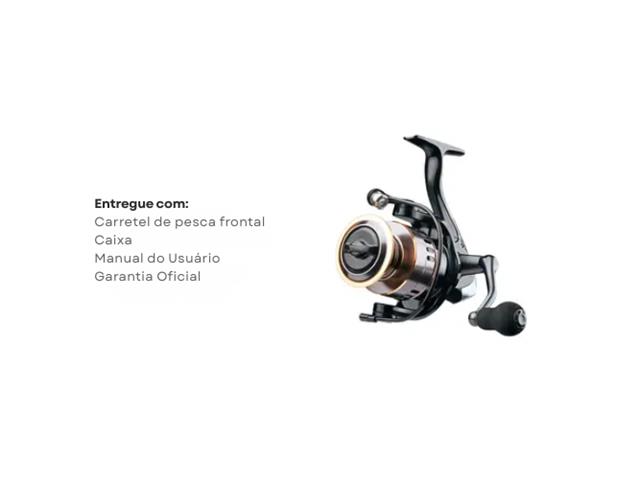 Carretel Molinete de Pesca Aluminio Gadnic - 5