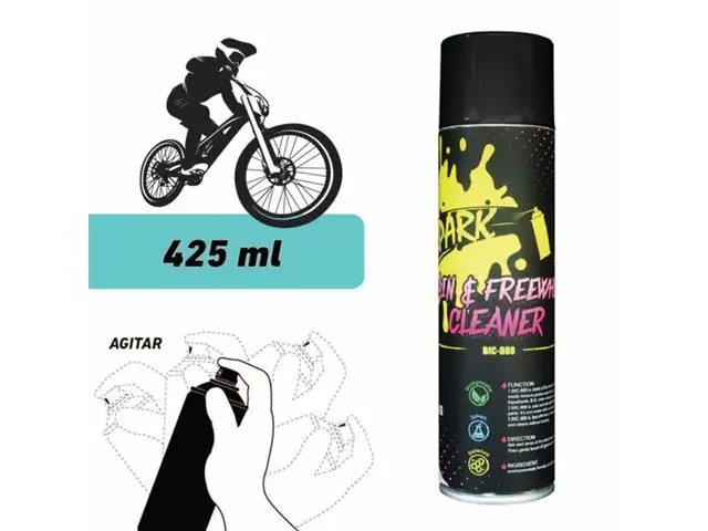 Limpiador de Cadenas y Ruedas Libres Bic-888 Chepark