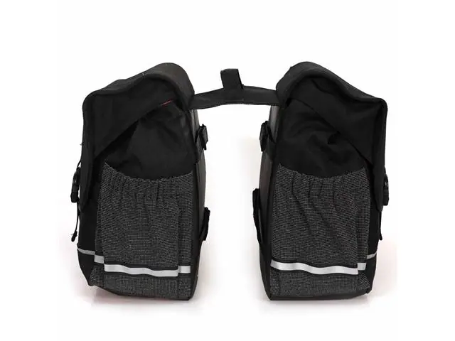 Alforja Doble Urbana Negra Hook