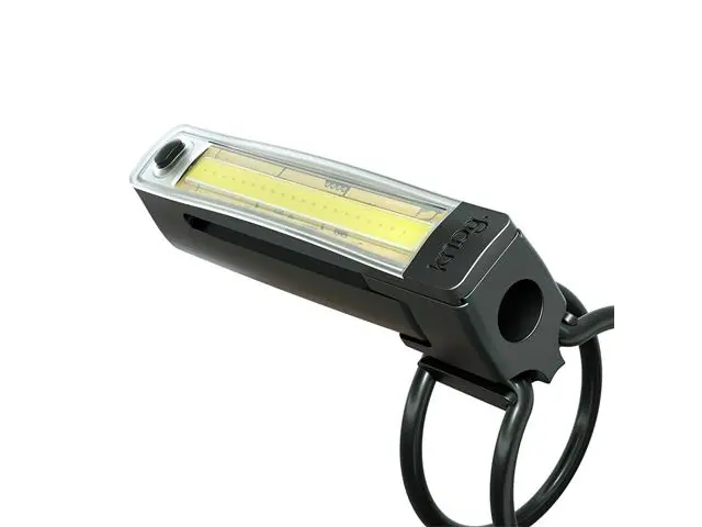 Luz Delantera Plus Negra Knog