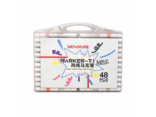 Set Acrilicos 48 Colores Himi-Miya